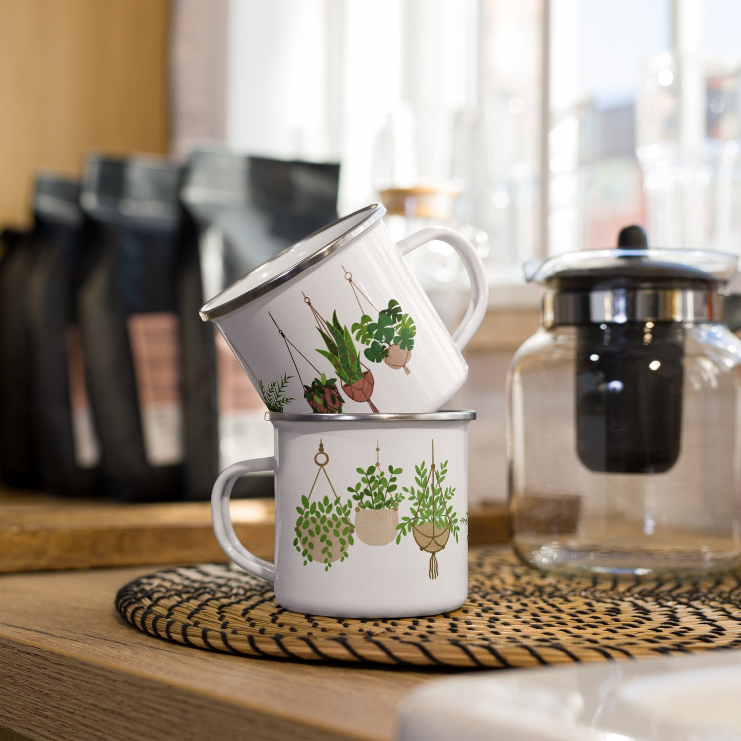 Emailletasse - Plantlover