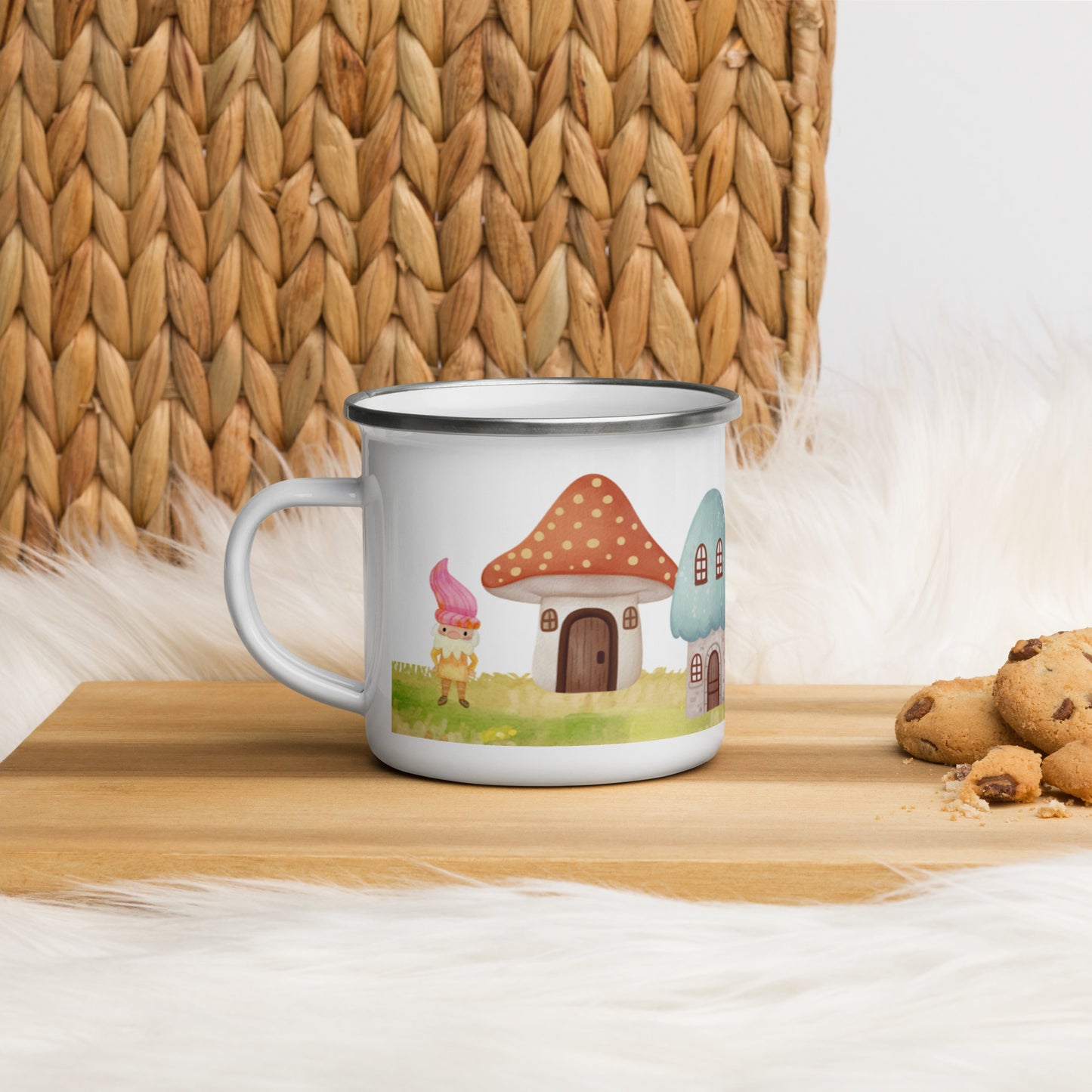 Emailletasse - Dörfchen