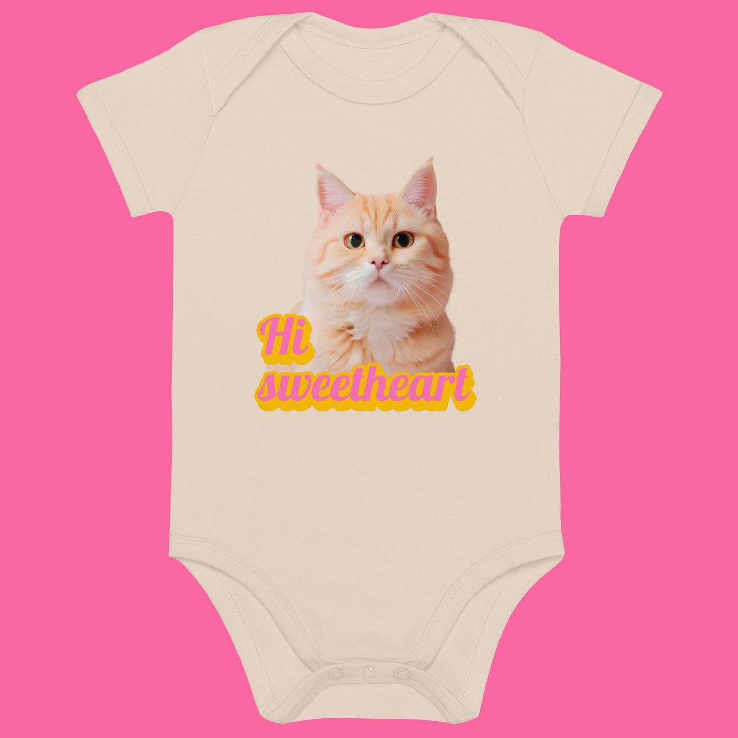 Bio Babystrampler - sweetheart