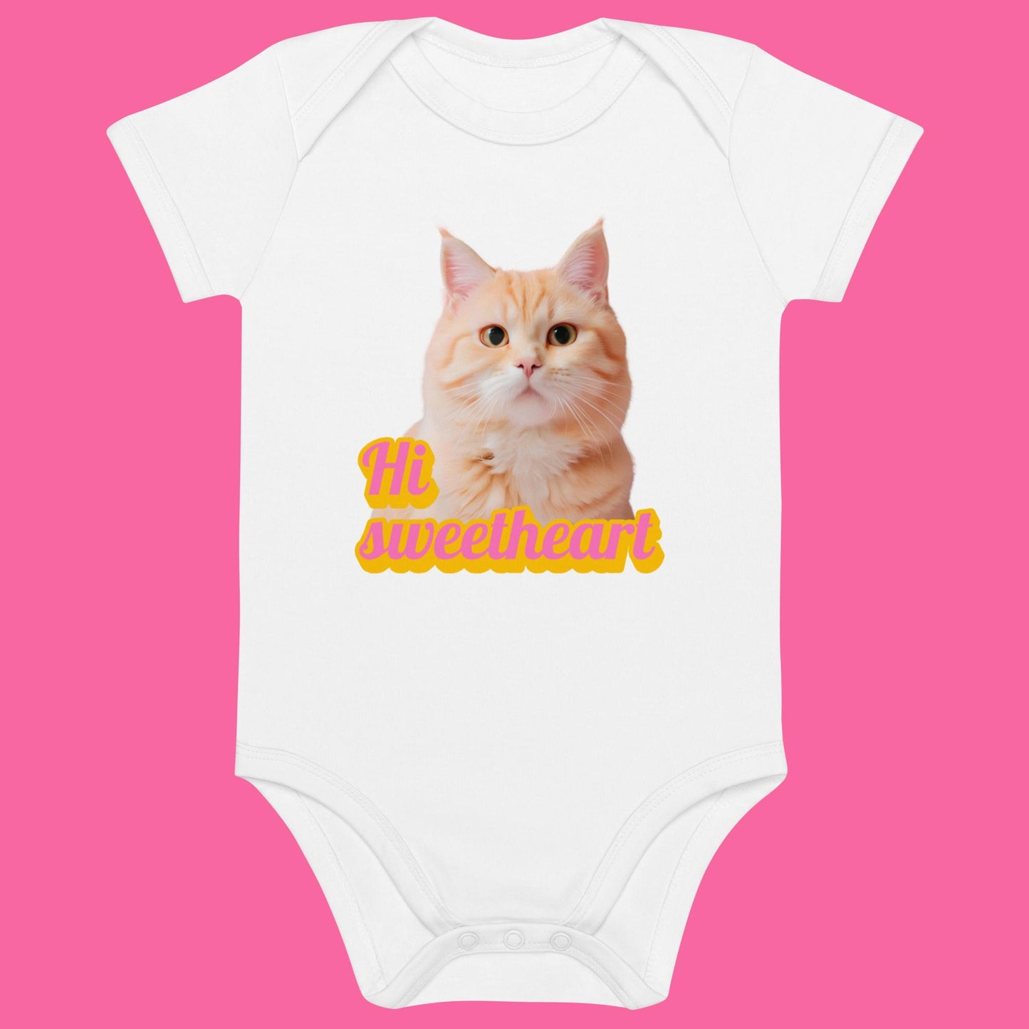 Bio Babystrampler - sweetheart