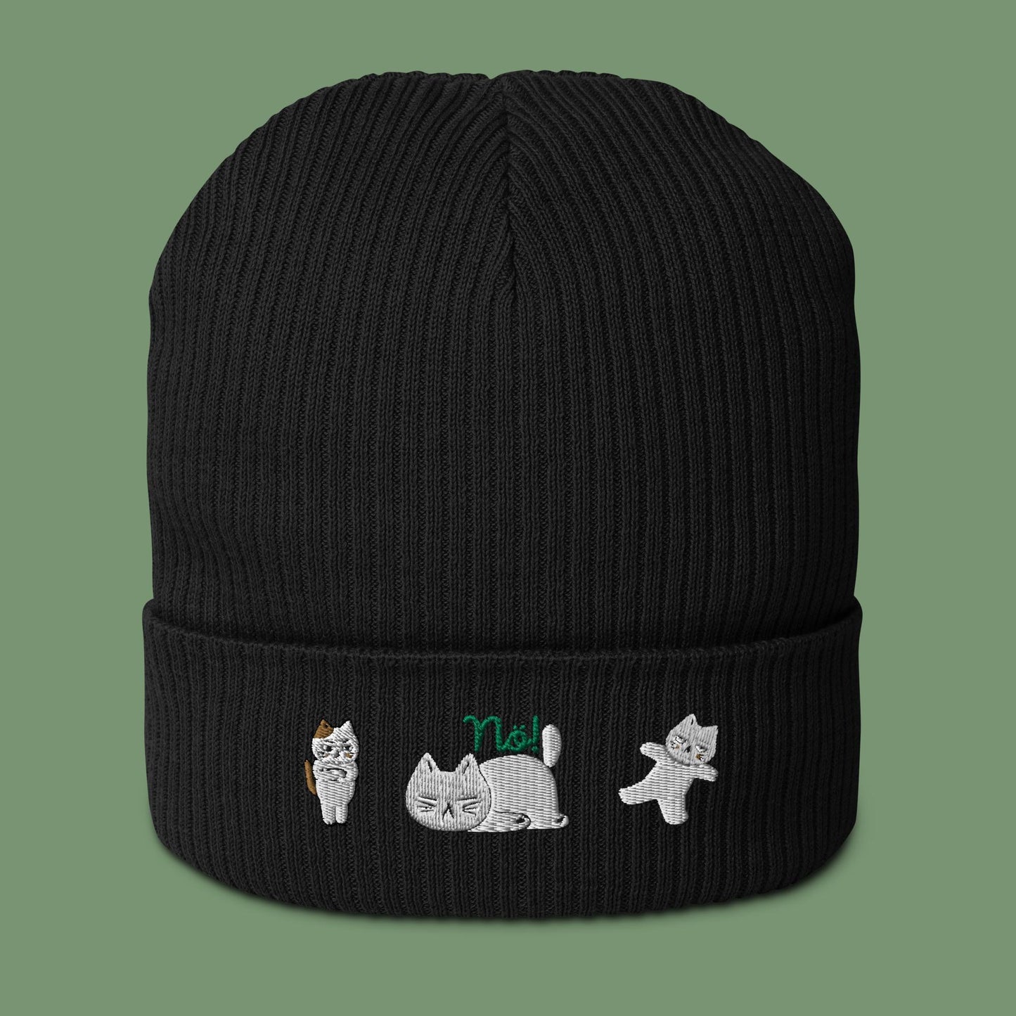 Bio Beanie - genervte Katzen