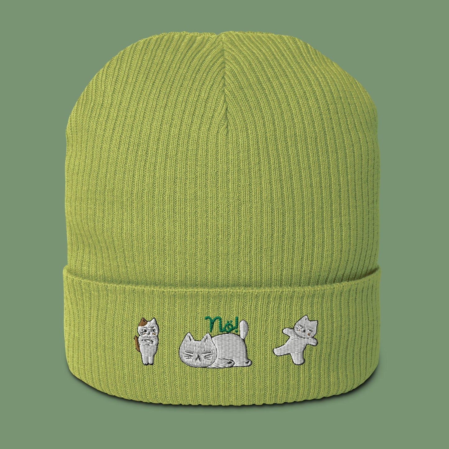 Bio Beanie - genervte Katzen