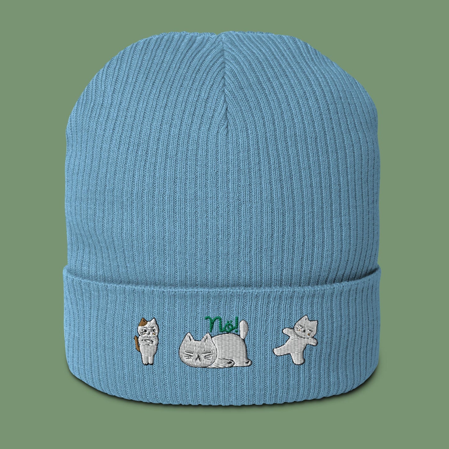 Bio Beanie - genervte Katzen