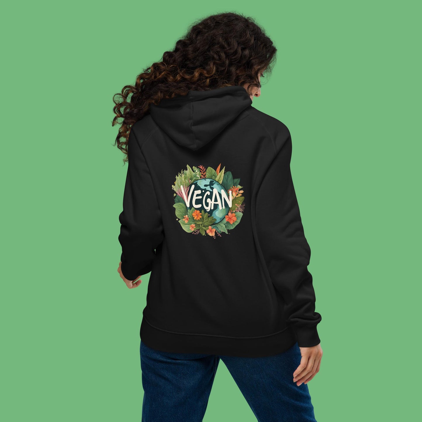 Bio-Raglan-Hoodie - vegan