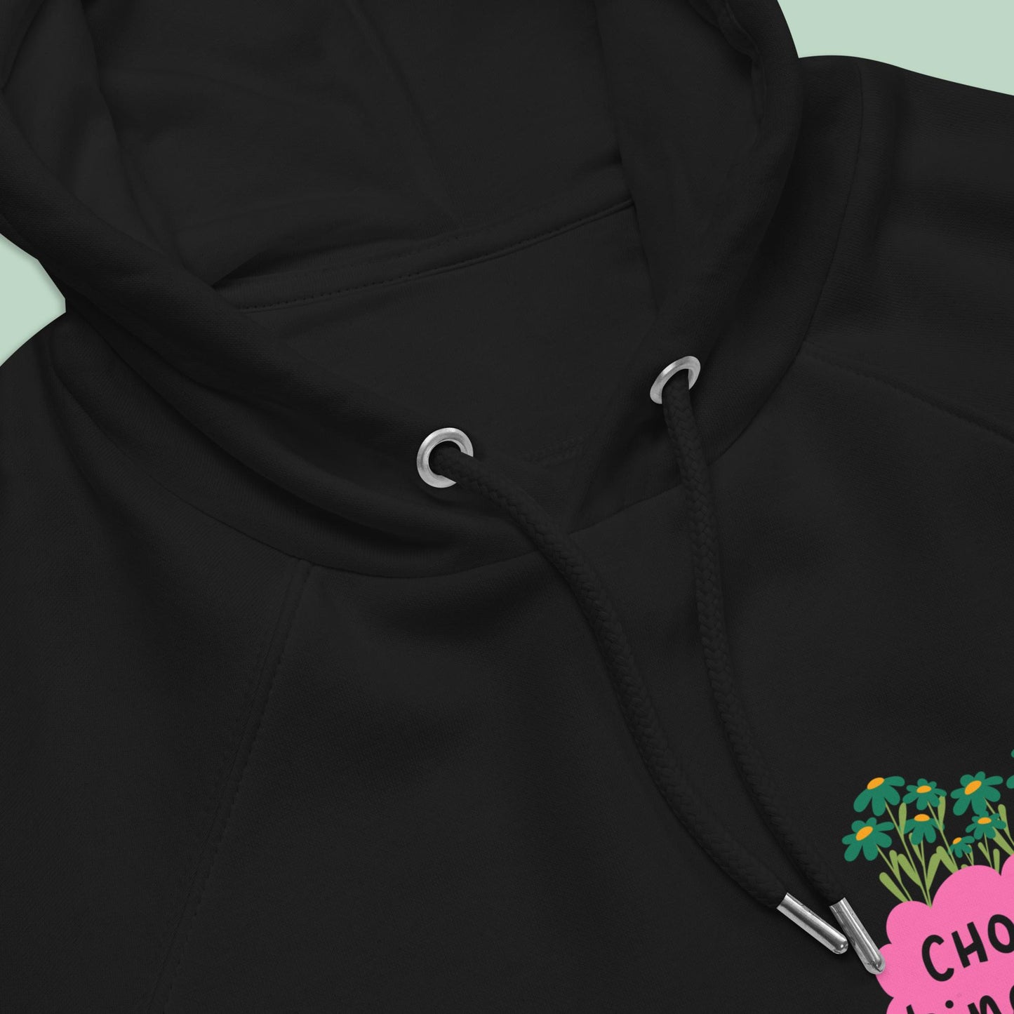 Bio-Raglan-Hoodie - kindness
