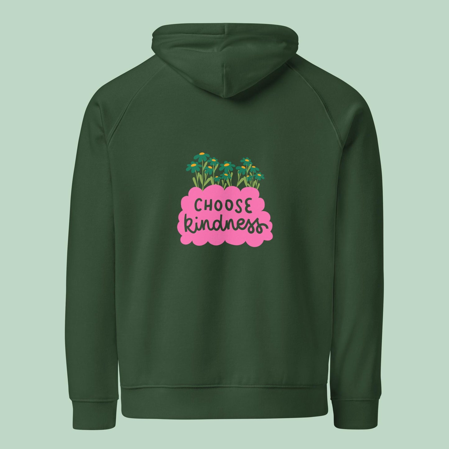 Bio-Raglan-Hoodie - kindness