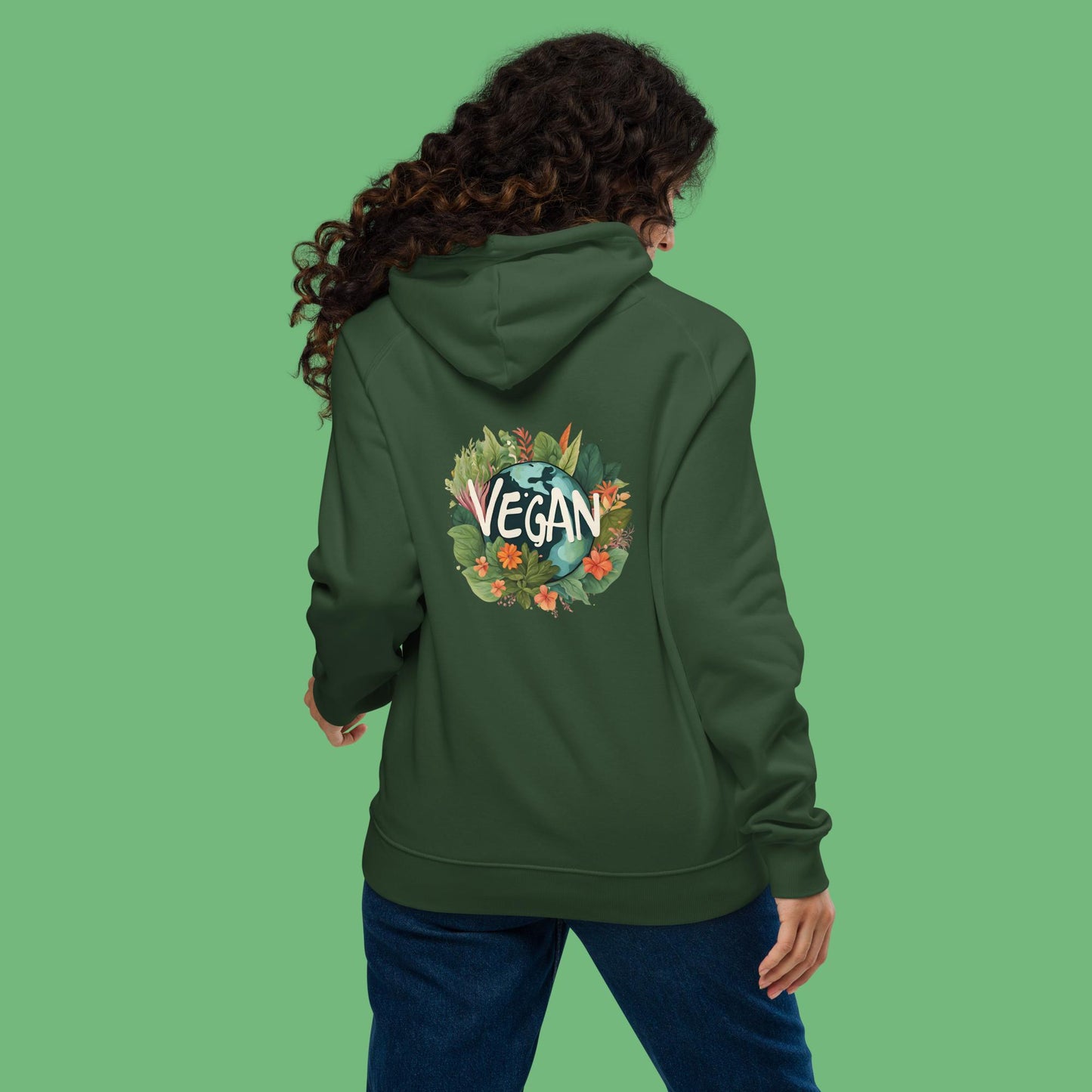 Bio-Raglan-Hoodie - vegan