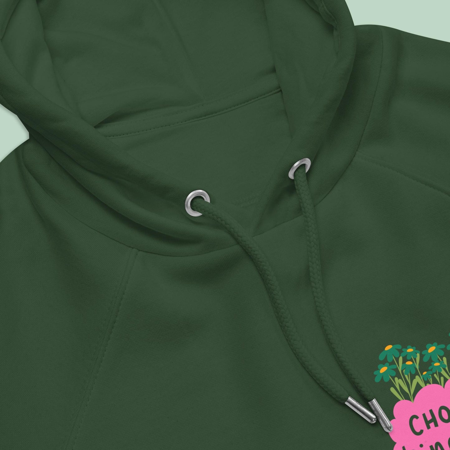Bio-Raglan-Hoodie - kindness