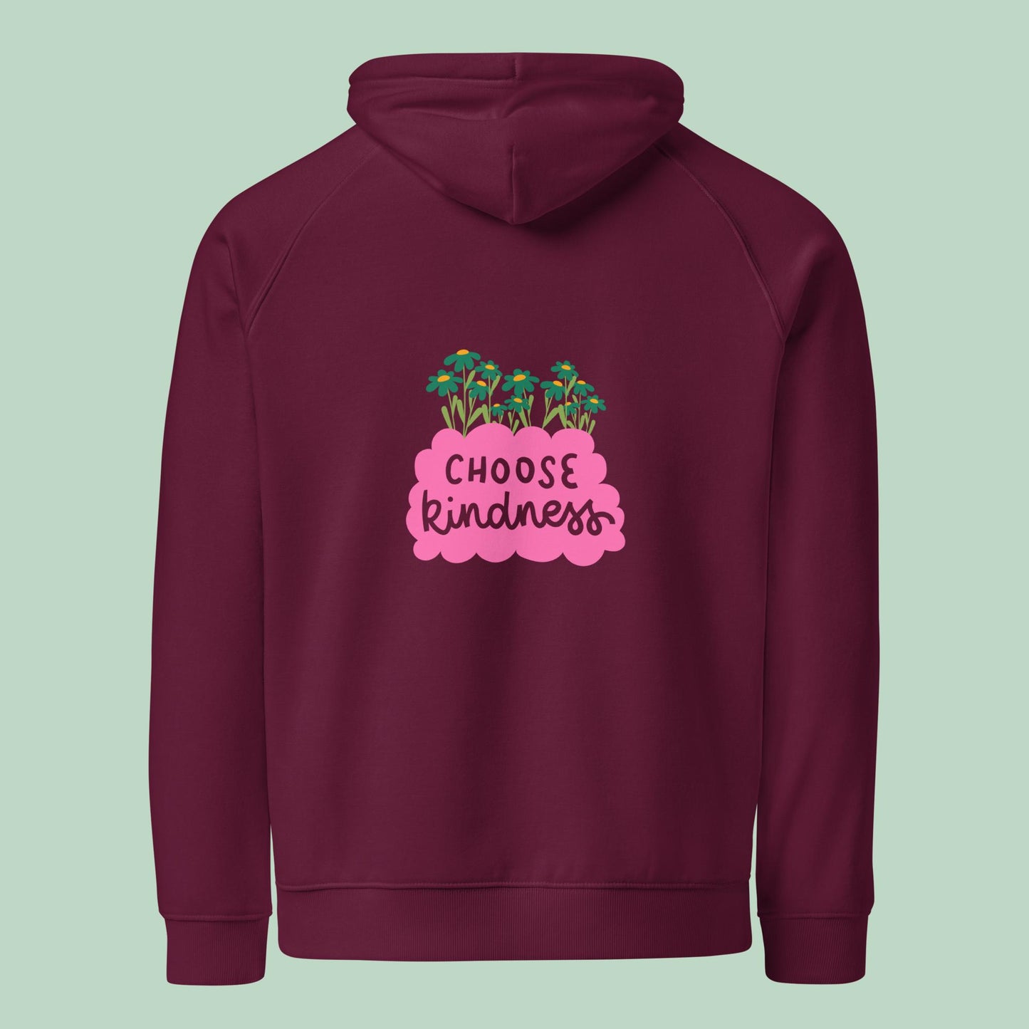 Bio-Raglan-Hoodie - kindness
