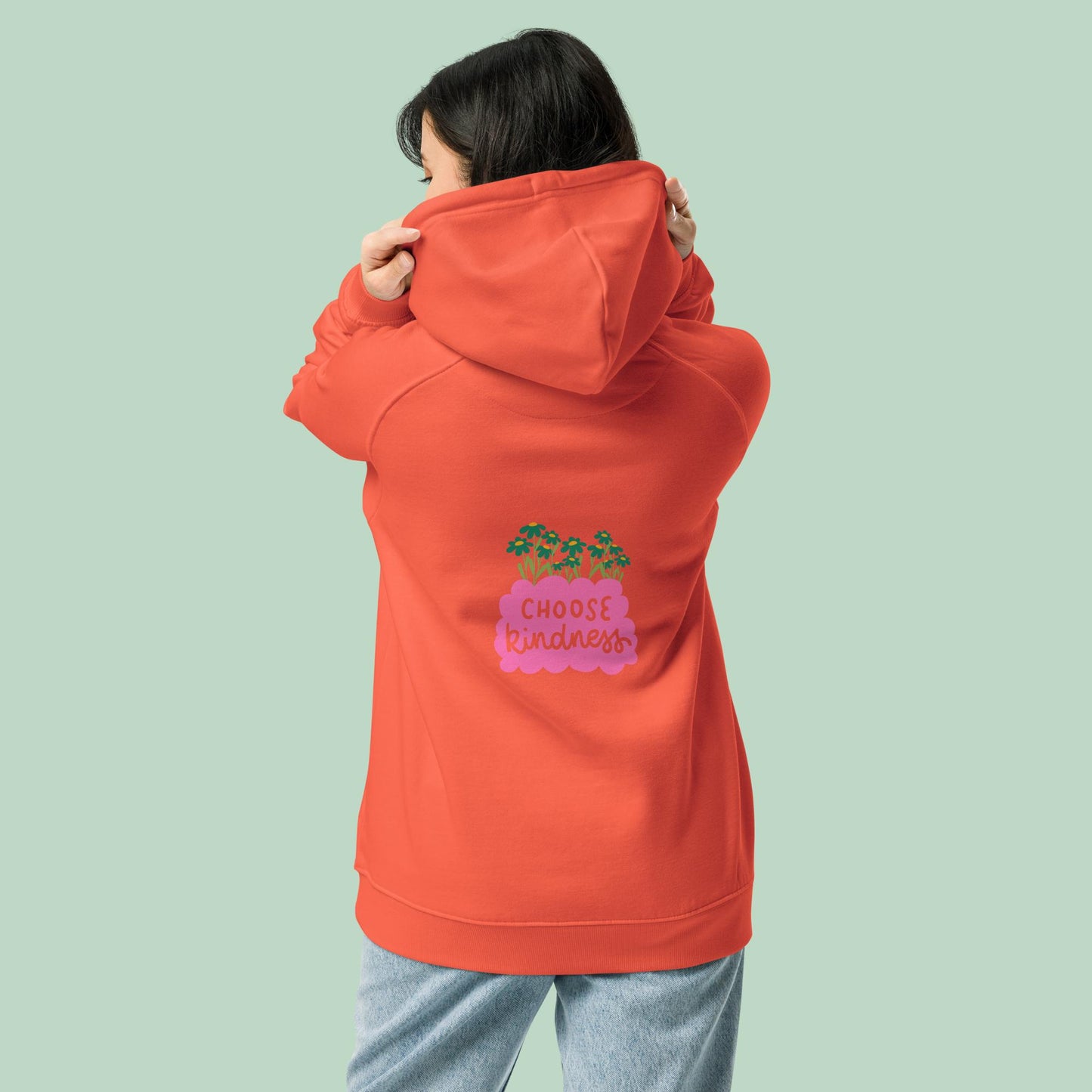 Bio-Raglan-Hoodie - kindness