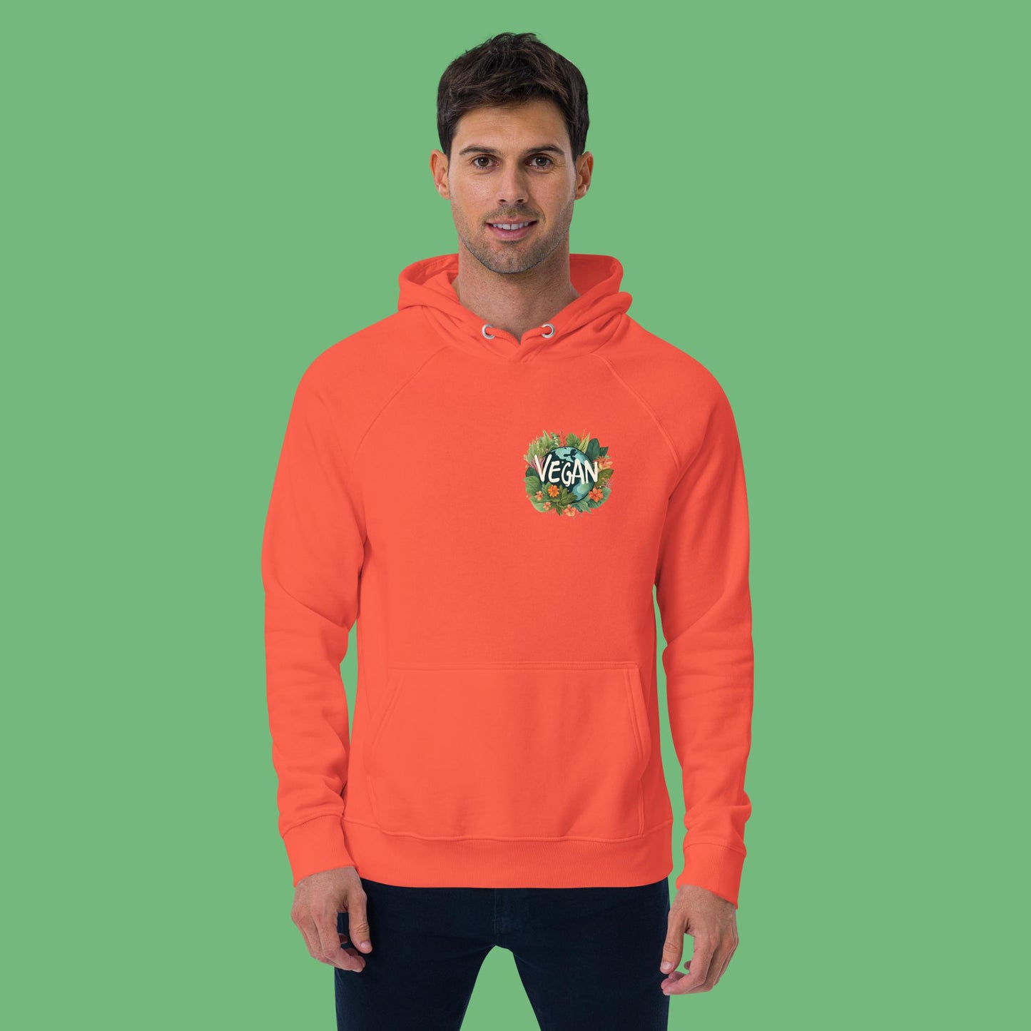 Bio-Raglan-Hoodie - vegan