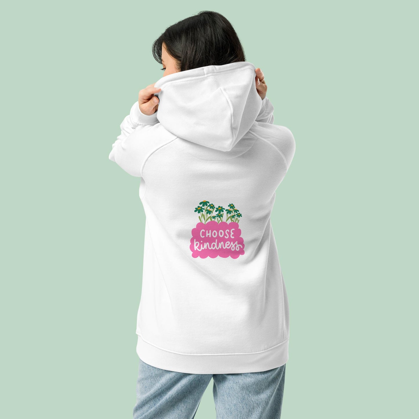 Bio-Raglan-Hoodie - kindness