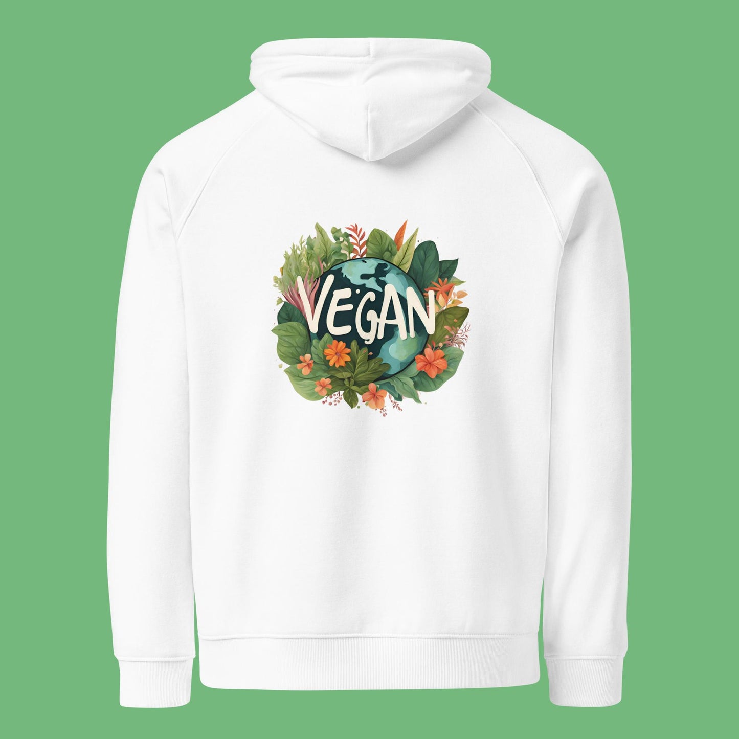 Bio-Raglan-Hoodie - vegan