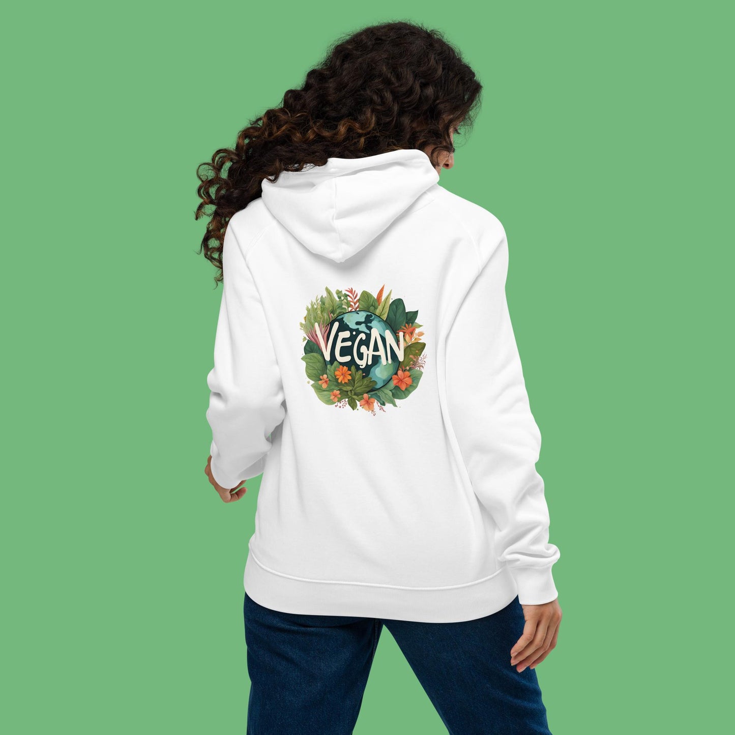 Bio-Raglan-Hoodie - vegan
