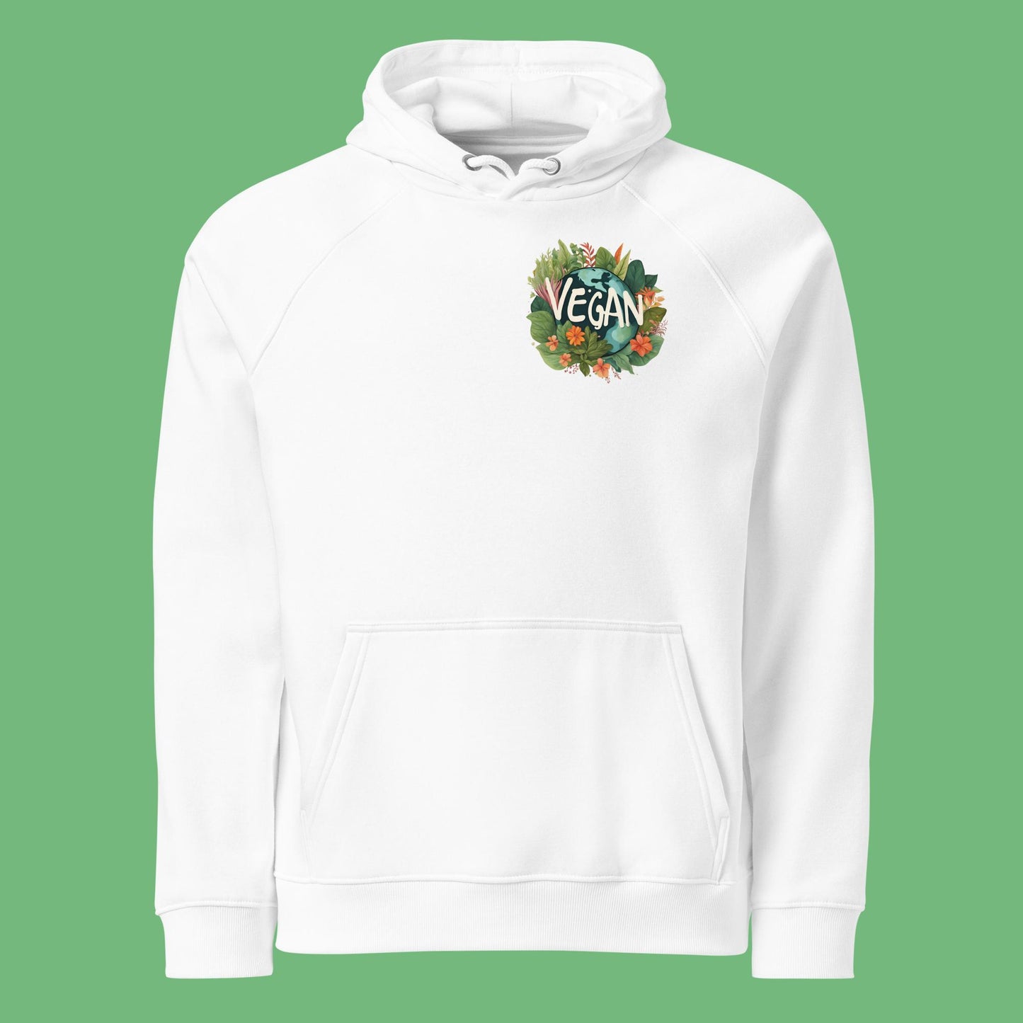 Bio-Raglan-Hoodie - vegan