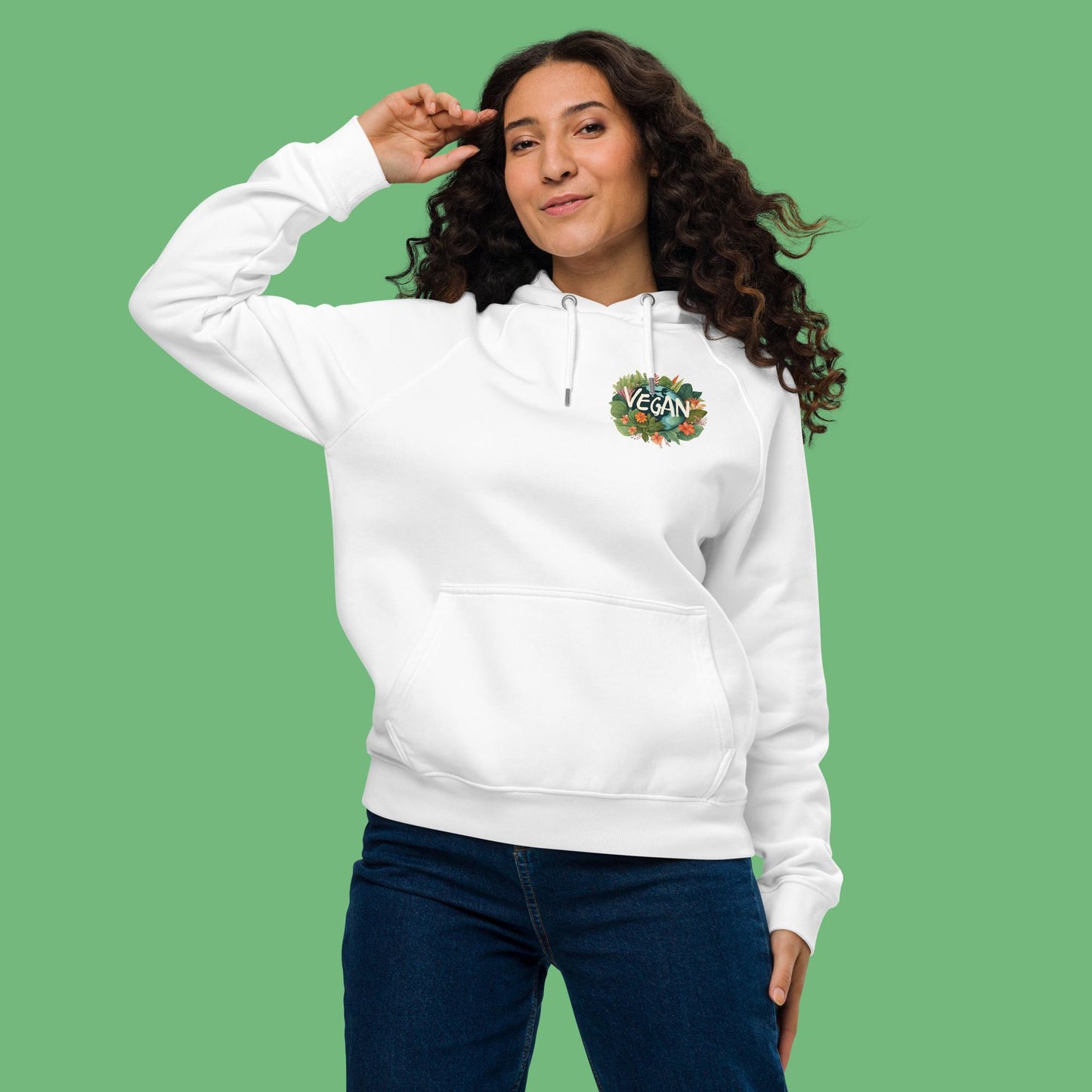 Bio-Raglan-Hoodie - vegan