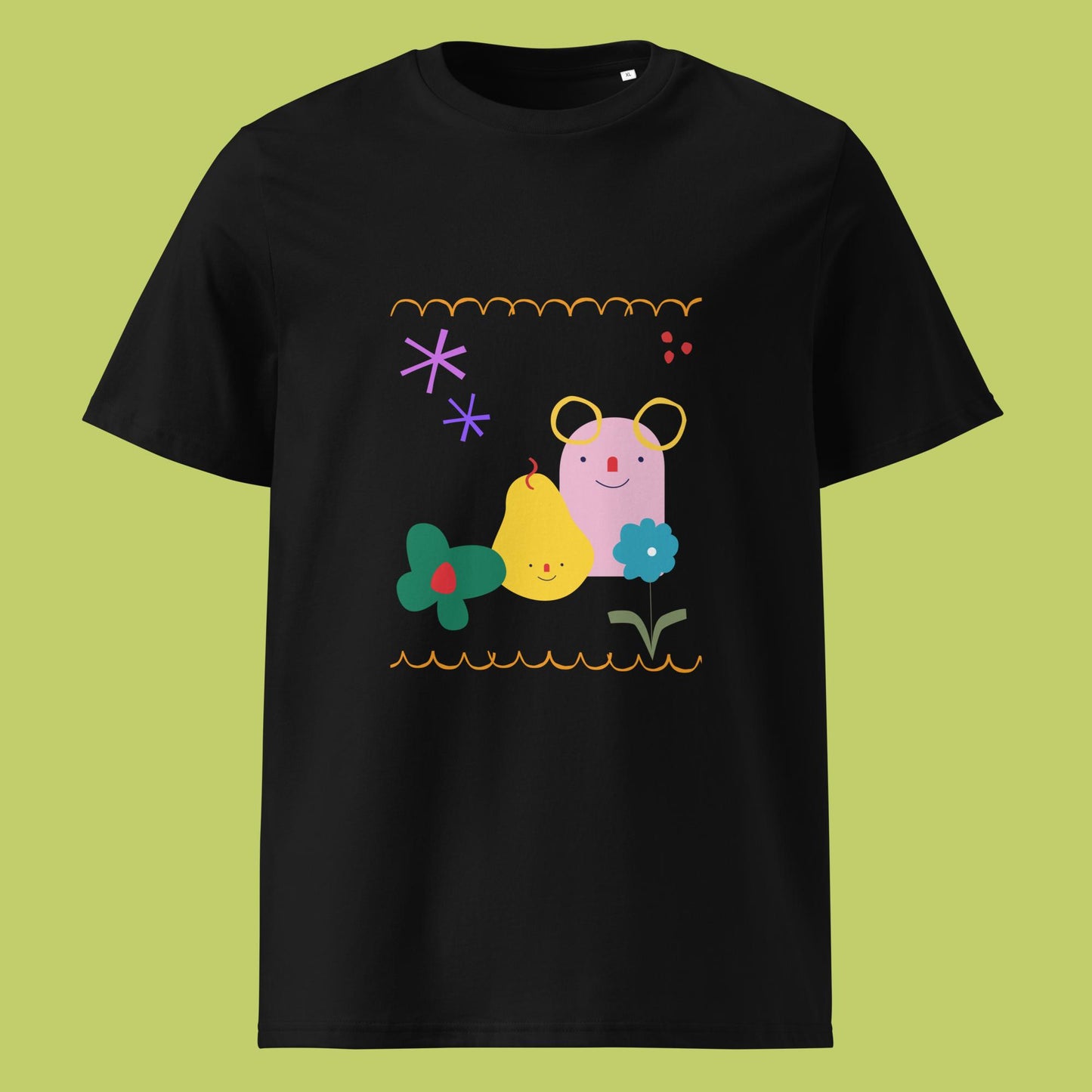 Bio Shirt - irgendwie abstrakt