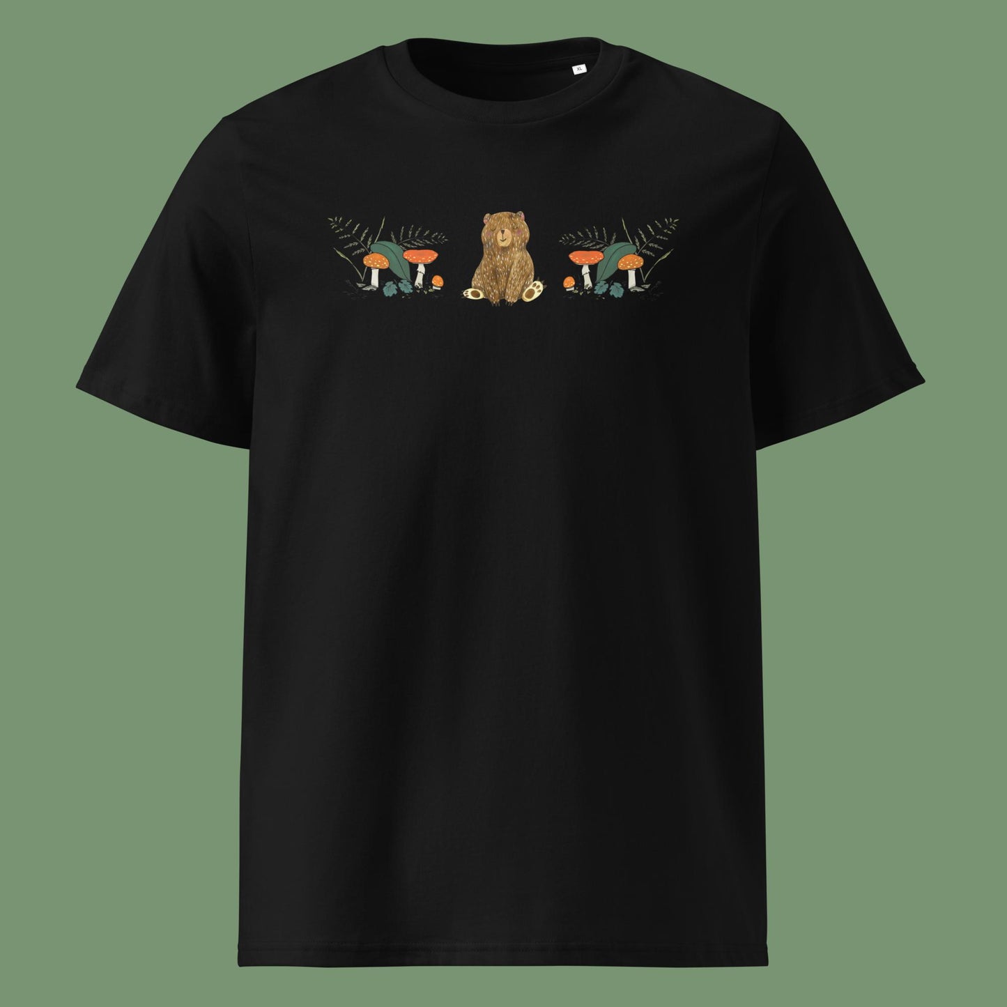 Bio Shirt - Fliegenpilzbär