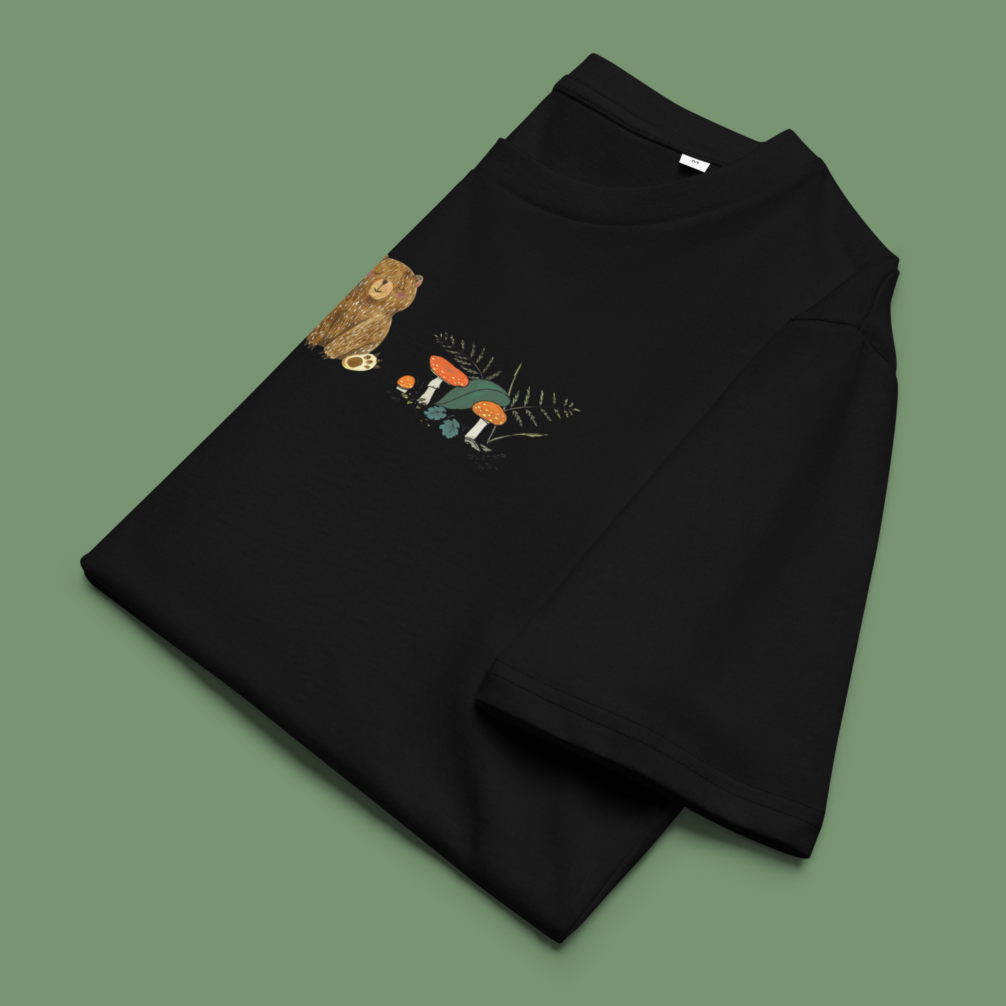 Bio Shirt - Fliegenpilzbär