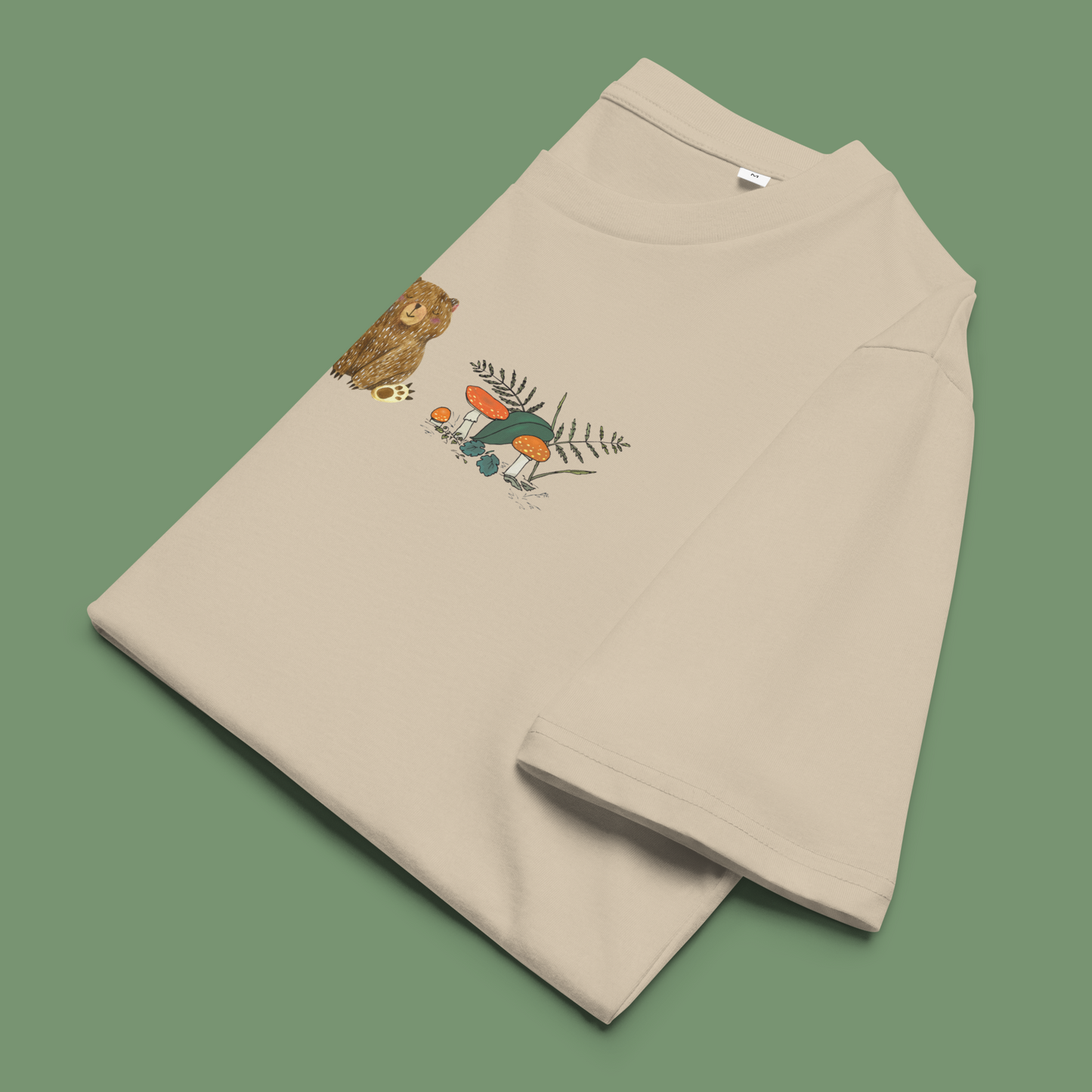 Bio Shirt - Fliegenpilzbär