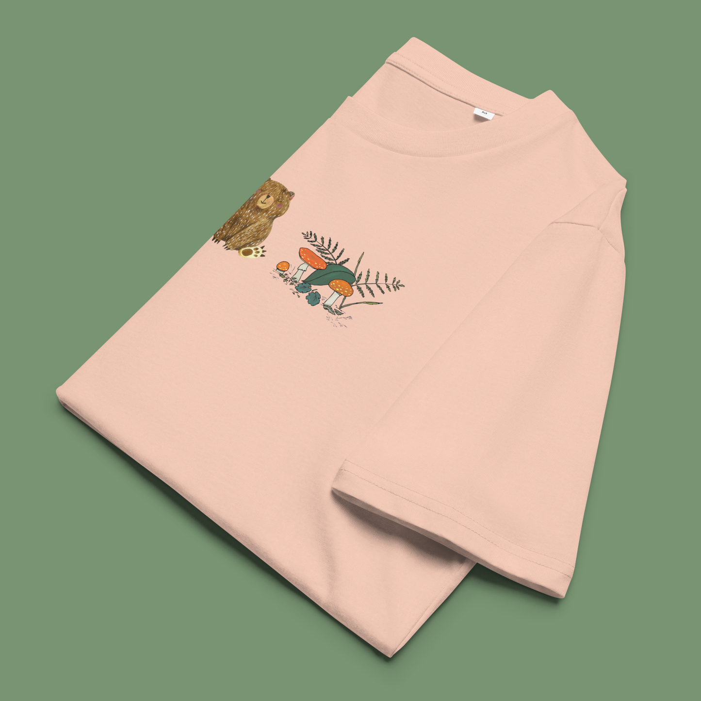 Bio Shirt - Fliegenpilzbär