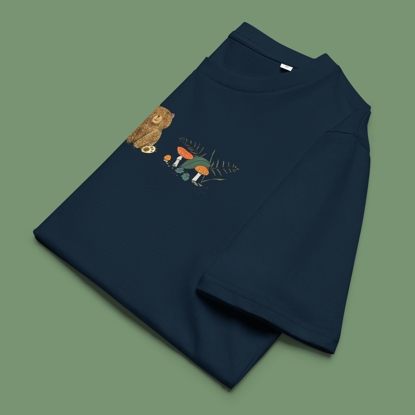 Bio Shirt - Fliegenpilzbär
