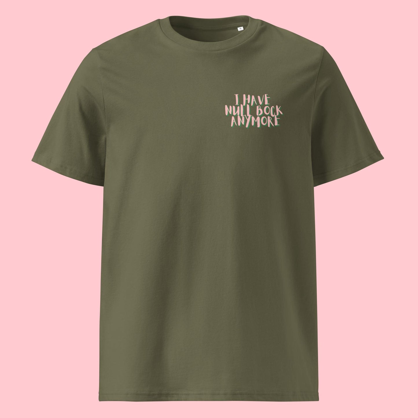 Bio Shirt - null Bock - Statement - schlechte Laune