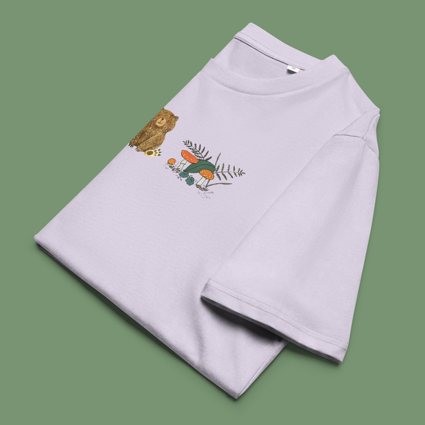 Bio Shirt - Fliegenpilzbär