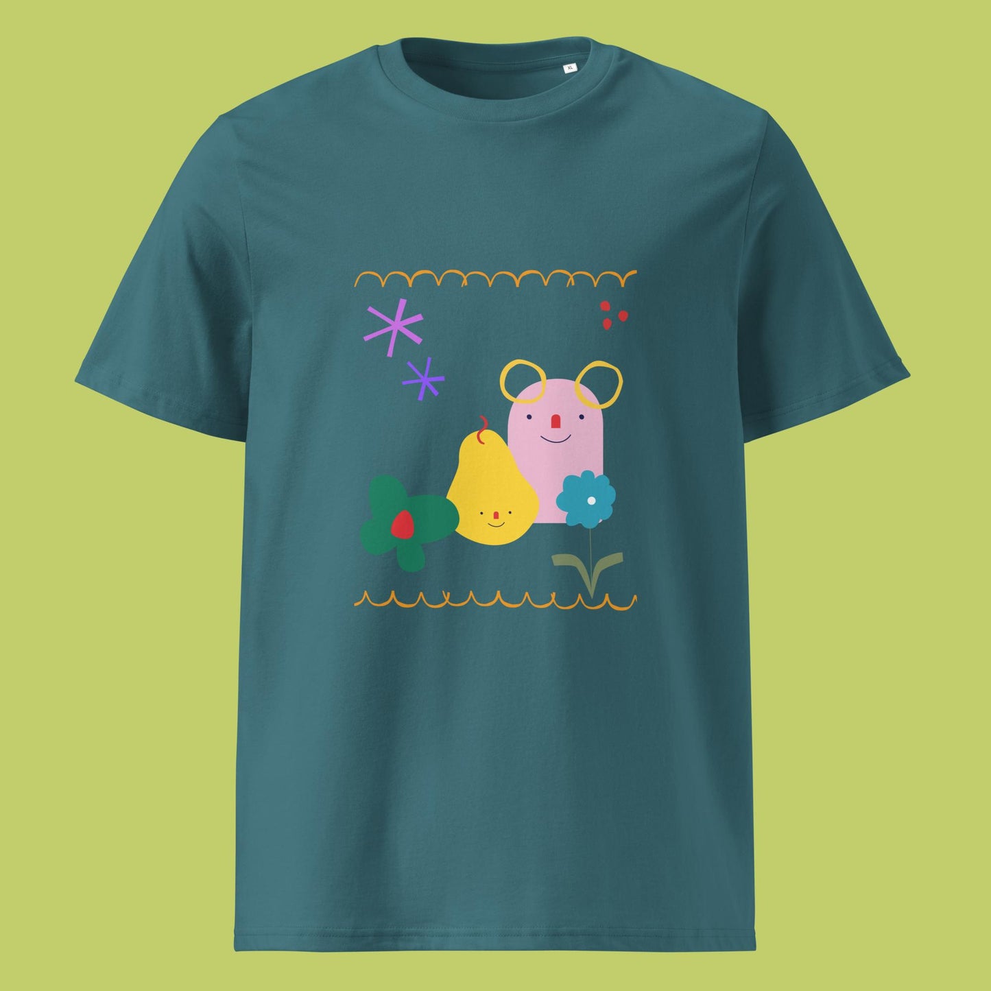 Bio Shirt - irgendwie abstrakt
