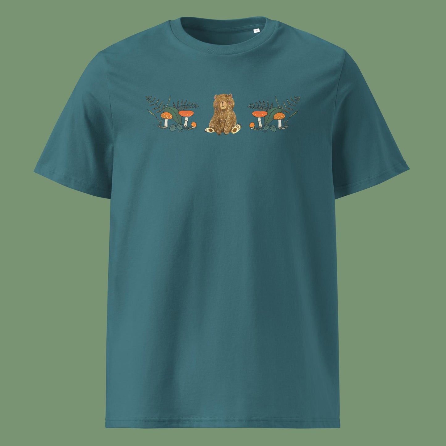 Bio Shirt - Fliegenpilzbär