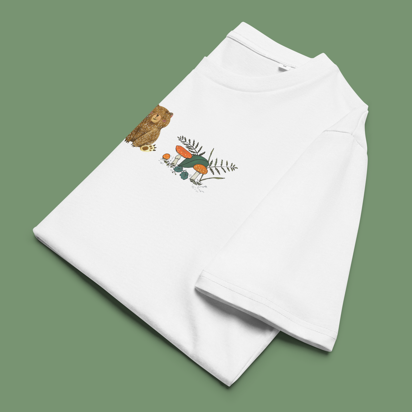 Bio Shirt - Fliegenpilzbär