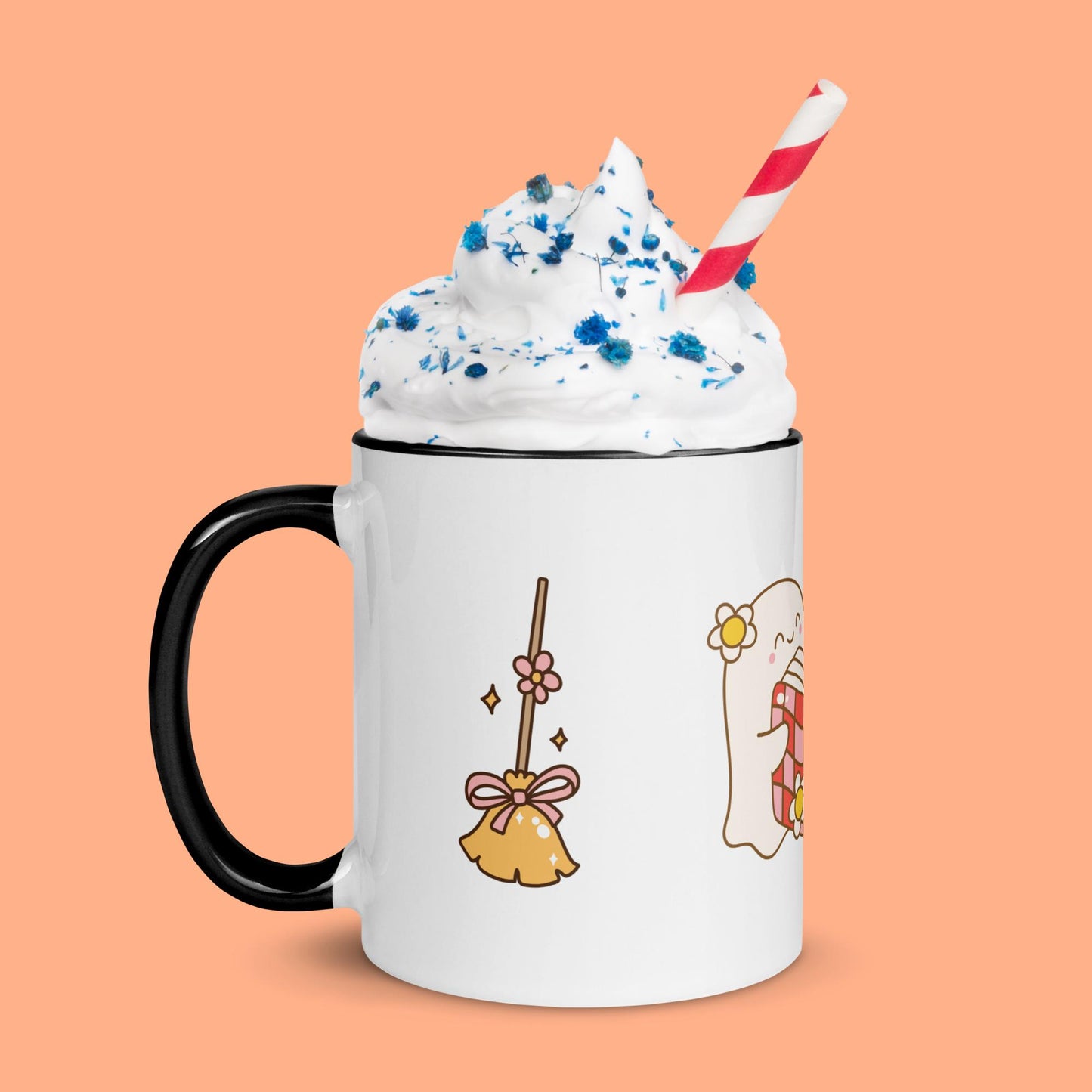 Tasse - Farbwahl - niedliche Geister 3