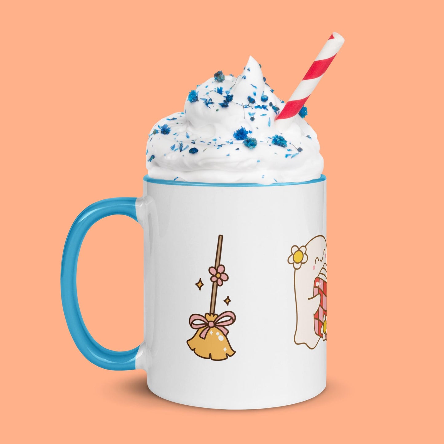 Tasse - Farbwahl - niedliche Geister 3