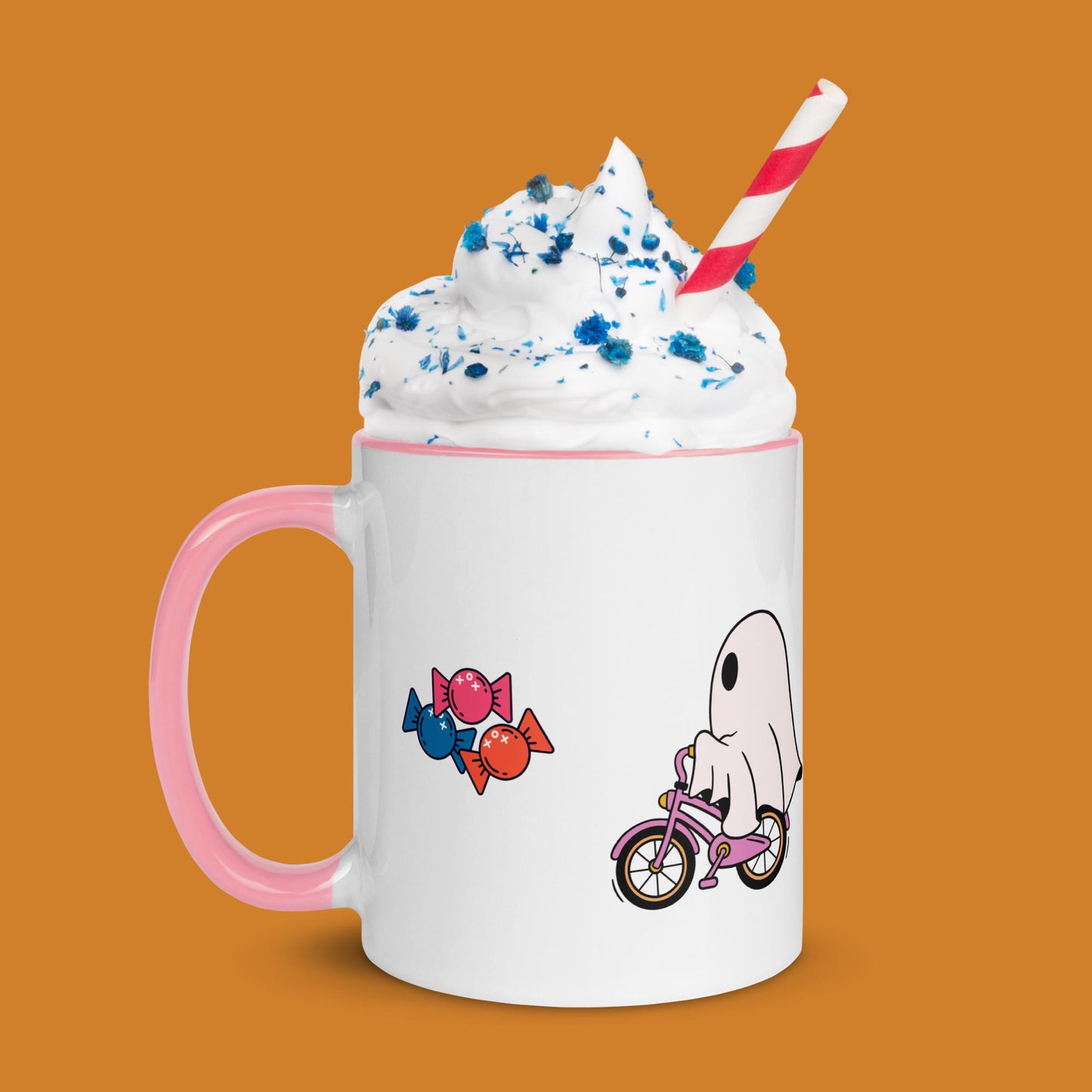 Tasse - Farbwahl - niedliche Geister 5