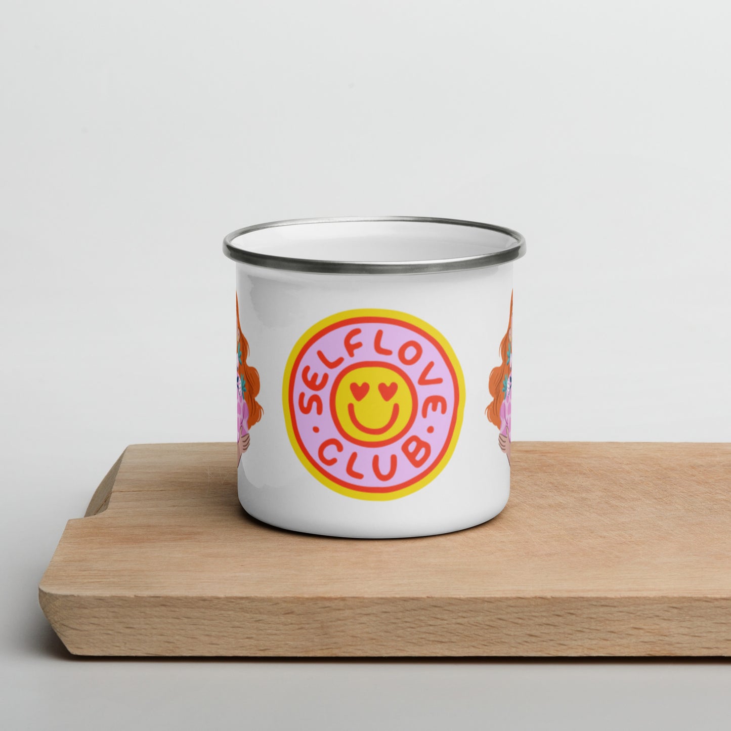 Emailletasse selflove Club :)