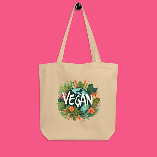 Bio-Stoffbeutel - vegan - Statement - veggie