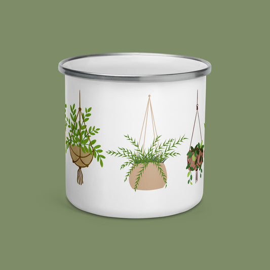 Emailletasse - Plantlover