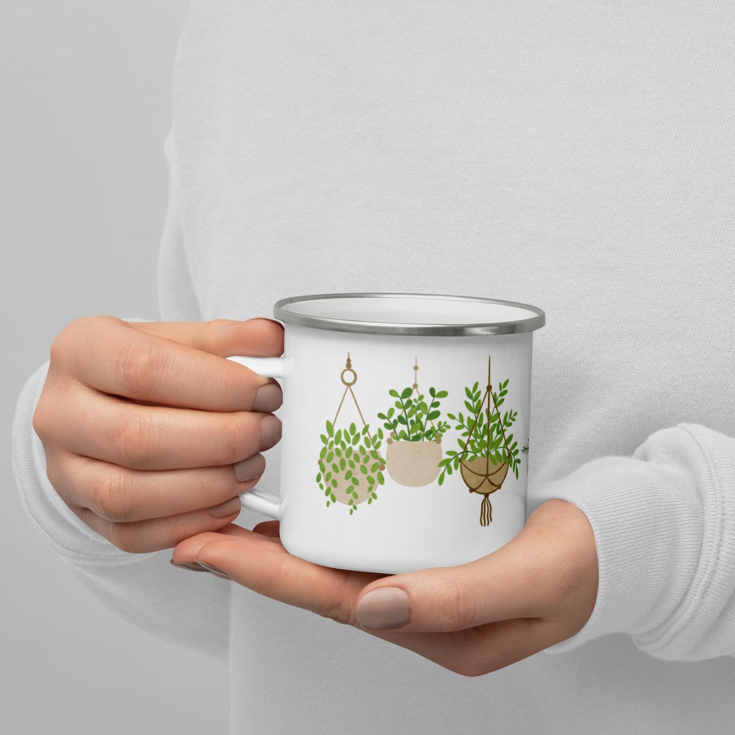 Emailletasse - Plantlover