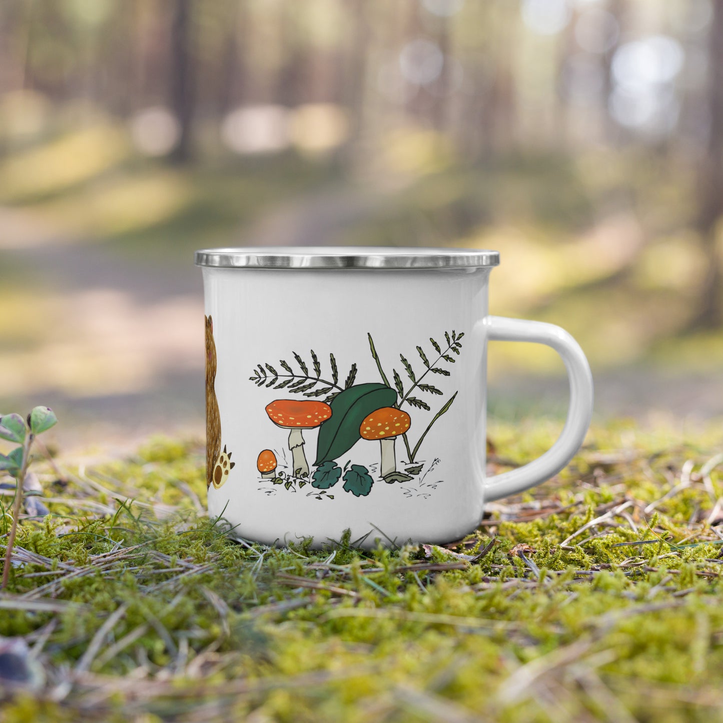 Emailletasse - Bärchen