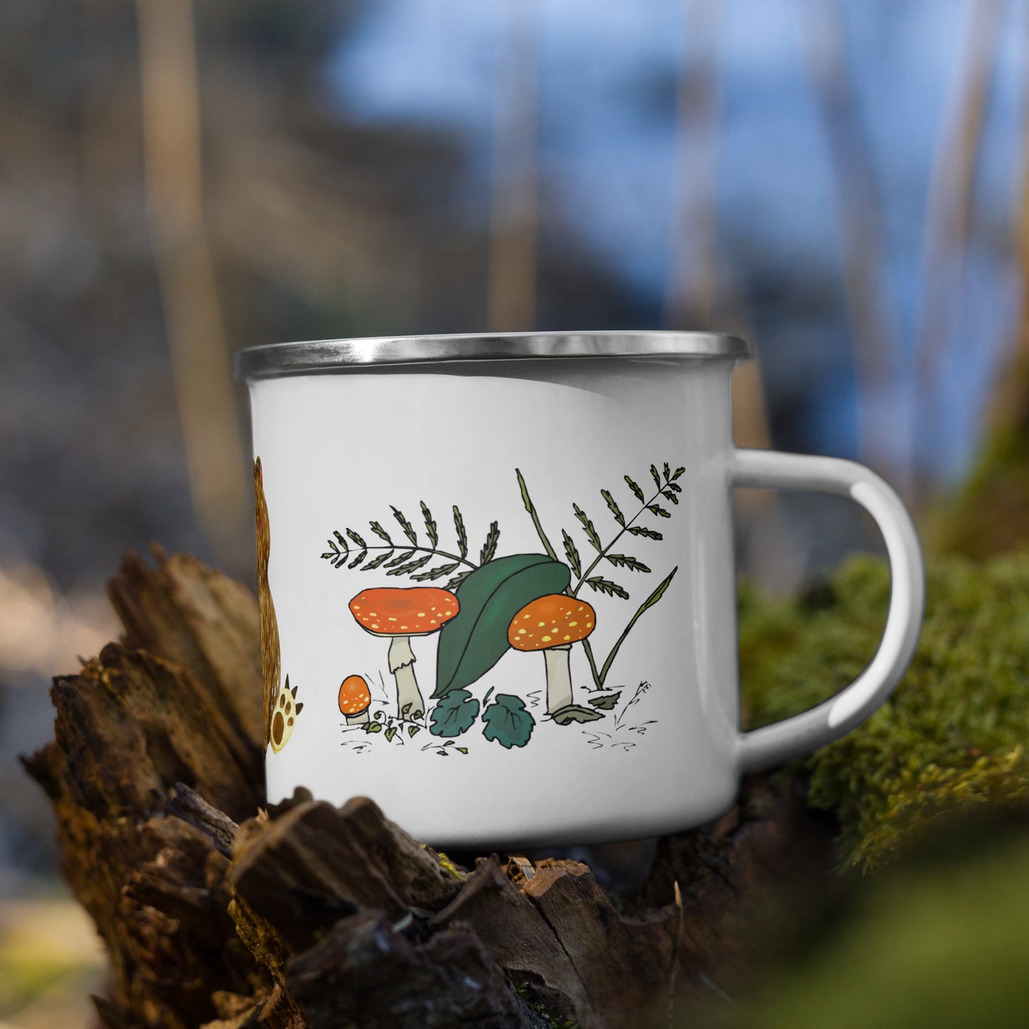 Emailletasse - Bärchen