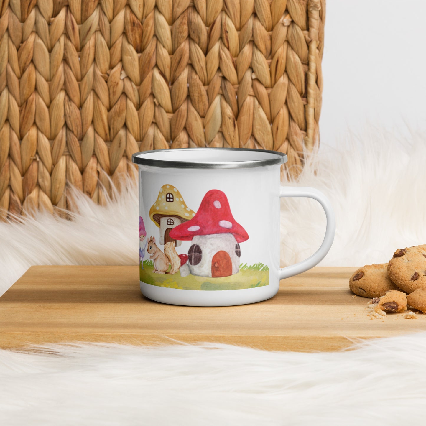 Emailletasse - Dörfchen