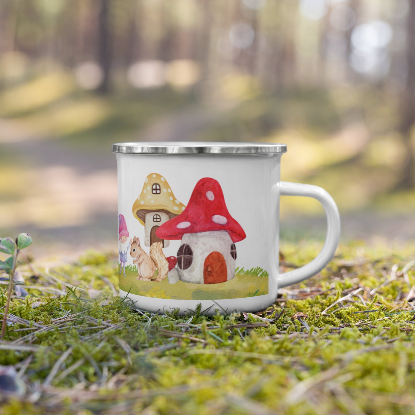 Emailletasse - Dörfchen