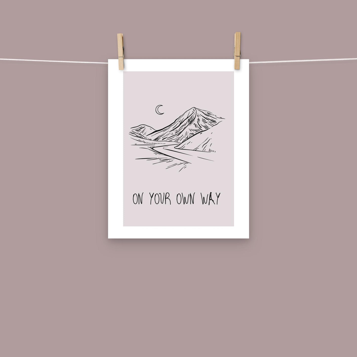 Poster - own way