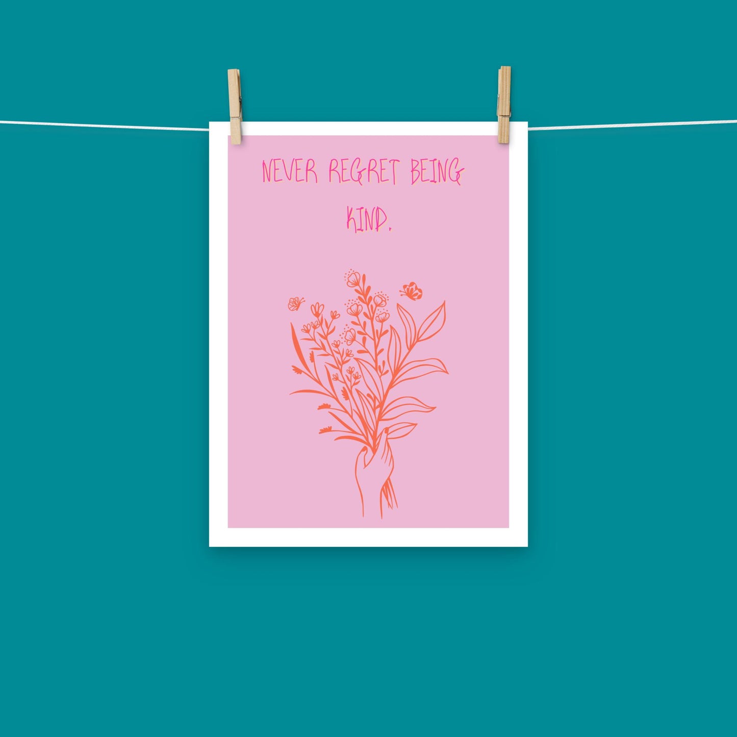 Poster - never regret