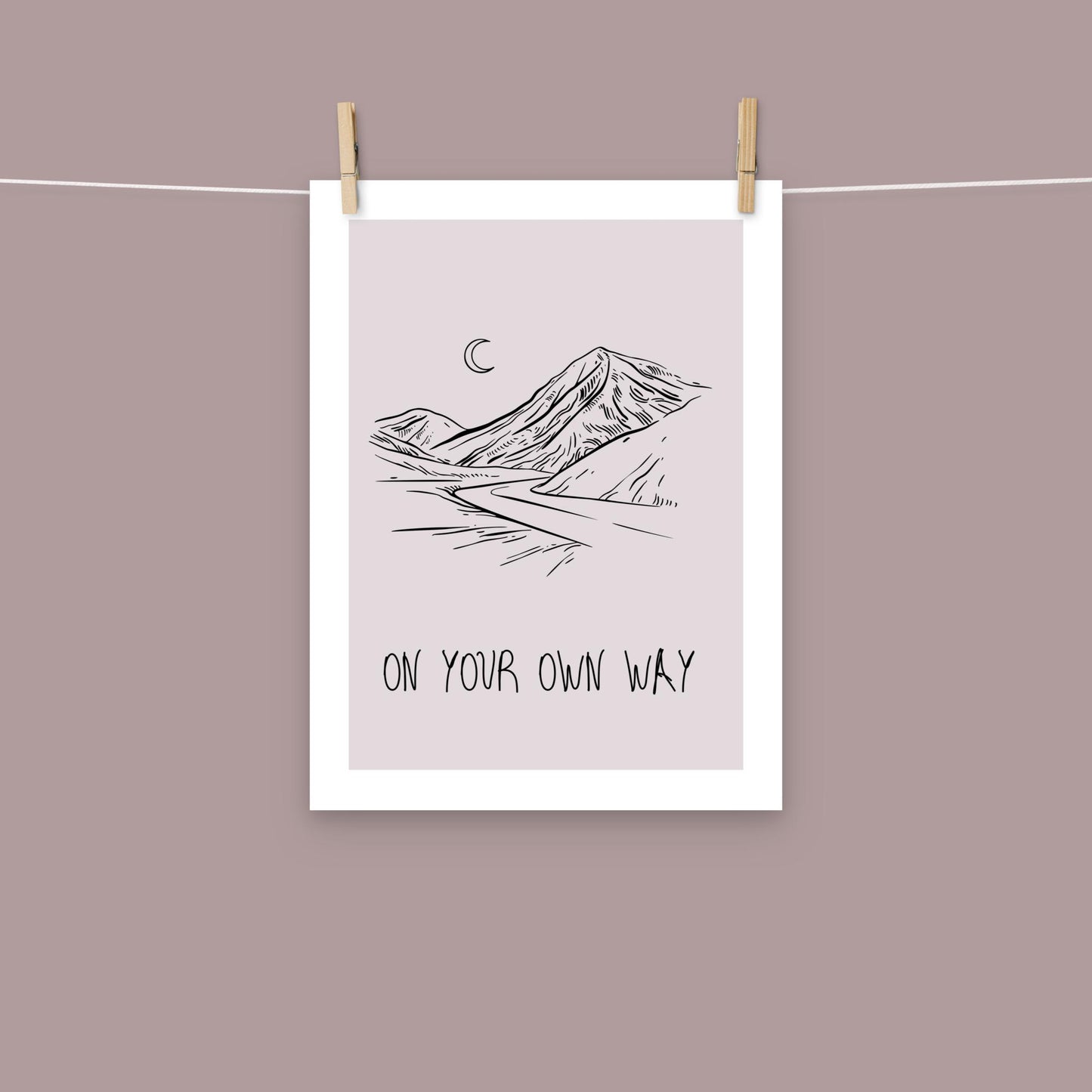 Poster - own way