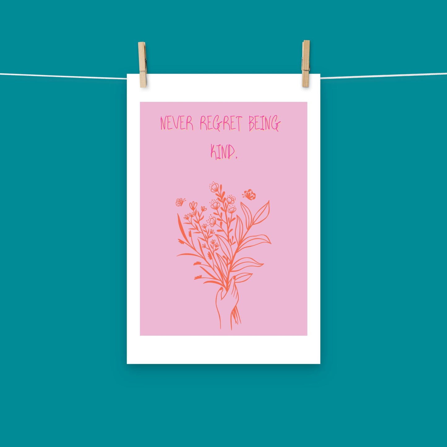 Poster - never regret