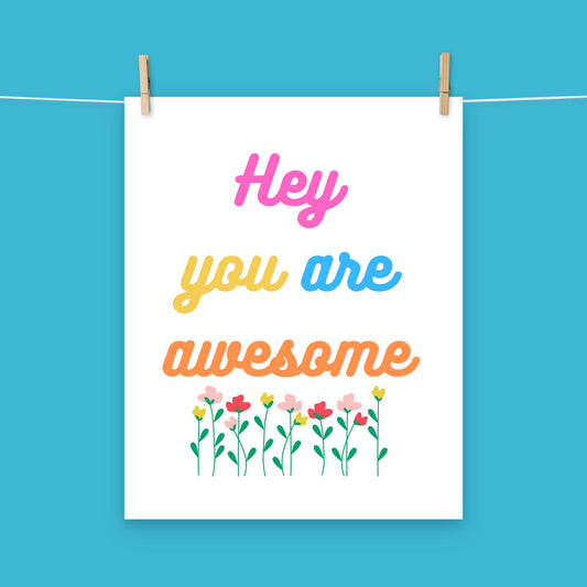 Poster - you are awesome