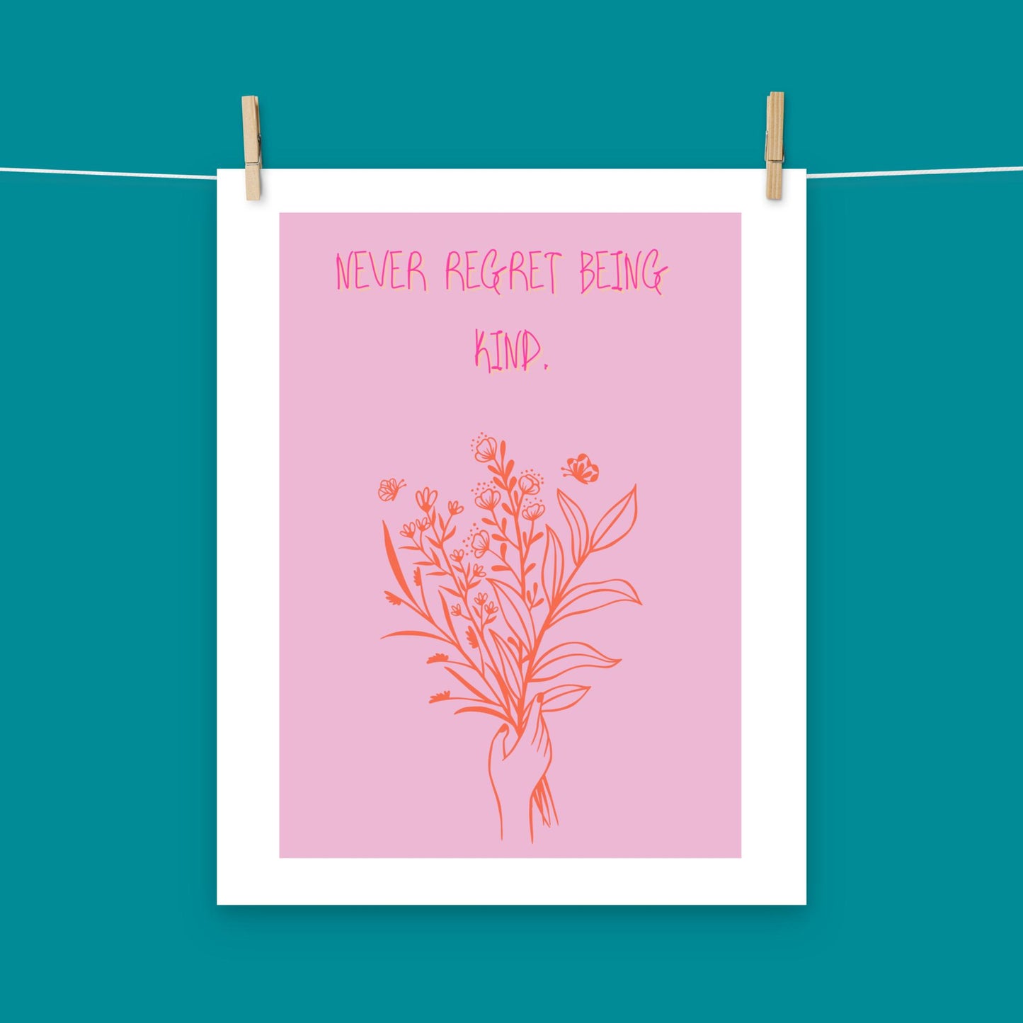 Poster - never regret