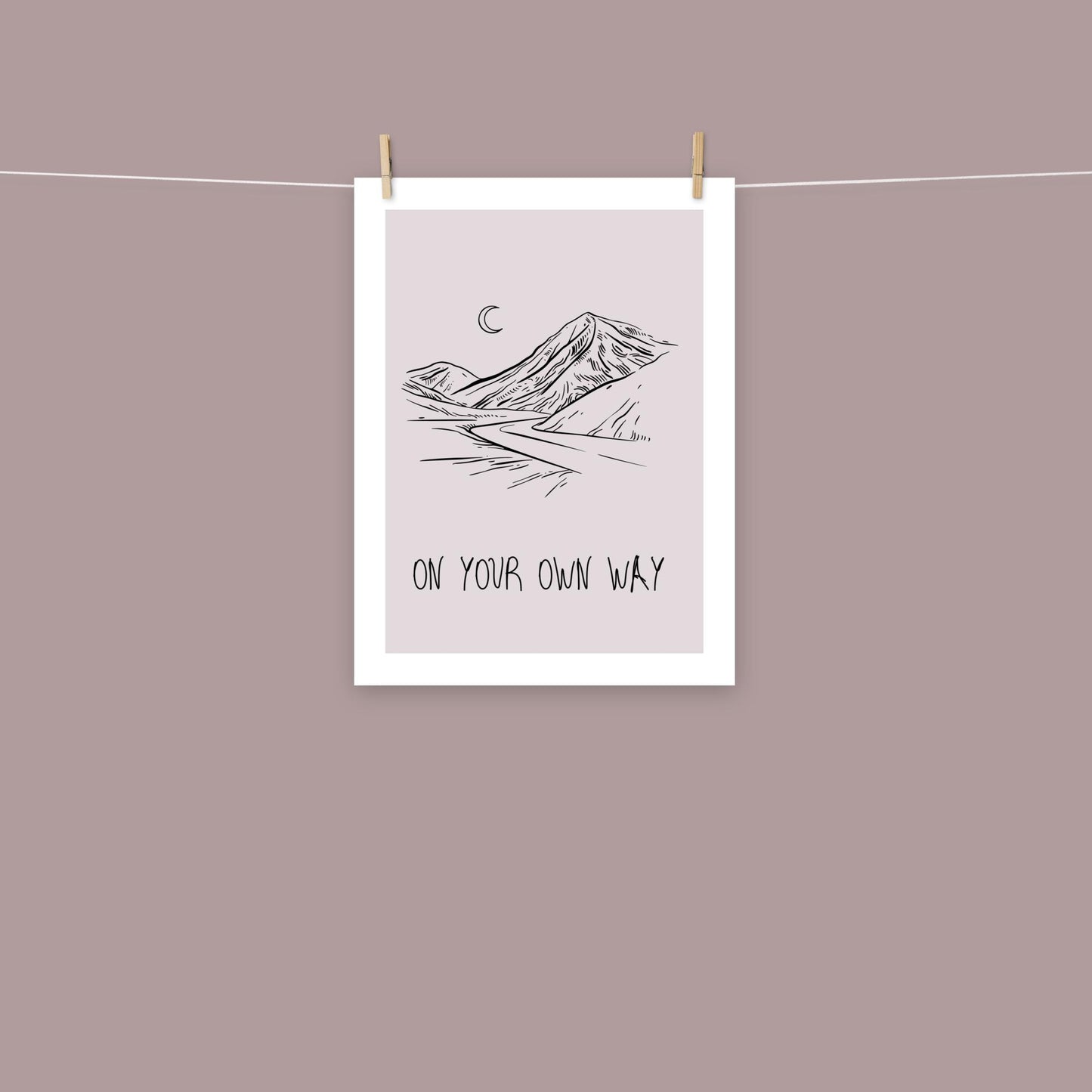 Poster - own way