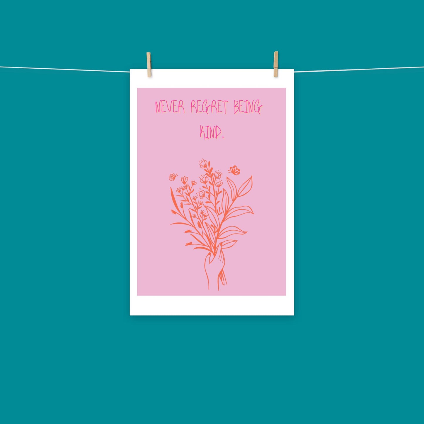 Poster - never regret